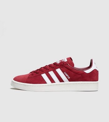 Botasky adidas Originals Campus Suede Campus Suede - Panske Topanky Červené | XMB-107582